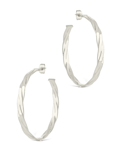 Temperance Braided Hoops