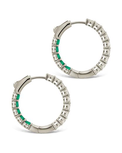 Karsyn Emerald Classic Hoops