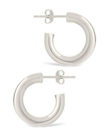 Sterling Silver Marisa Polished Stud Earrings