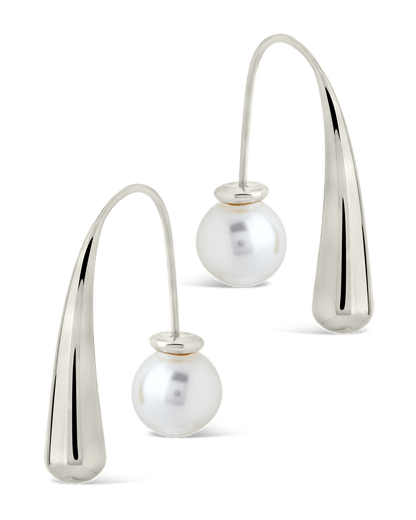 Heidi Pearl Threader Earrings