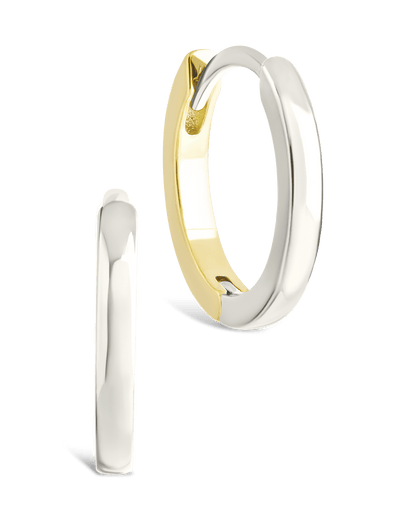 Sterling Silver Tinsley Micro Hoops