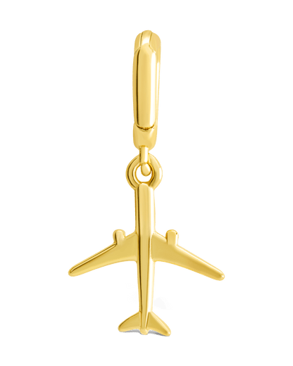 Sterling Silver Airplane Charm