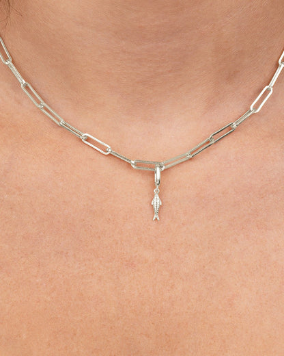 Sterling Silver Fish Charm
