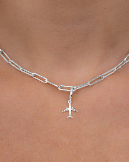 Sterling Silver Airplane Charm