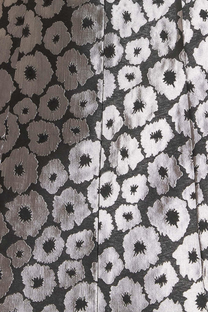 SHINE ON ME WOVEN JACQUARD MINI DRESS