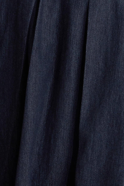 URBAN CORSET DENIM MIDI DRESS