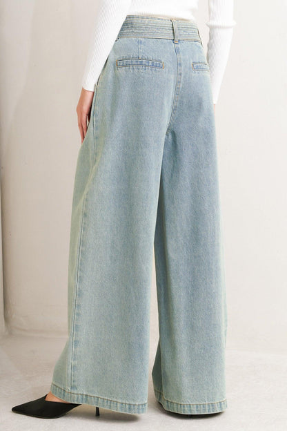 THINK OF ME DENIM PANTS