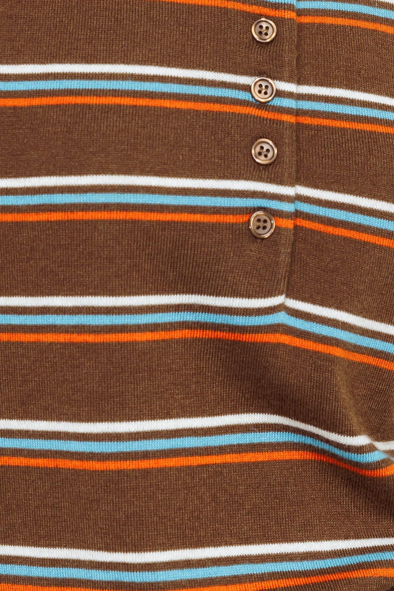 PRETTY IN PARADISE POLO TOP