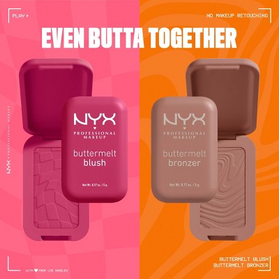 NYX Professional Makeup Buttermelt Blush Sooner The Butta 0.17oz - New
