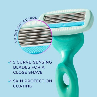 Schick Hydro Silk Sensitive Women's Razor Blade Refills 4 ct - Imperfect Box