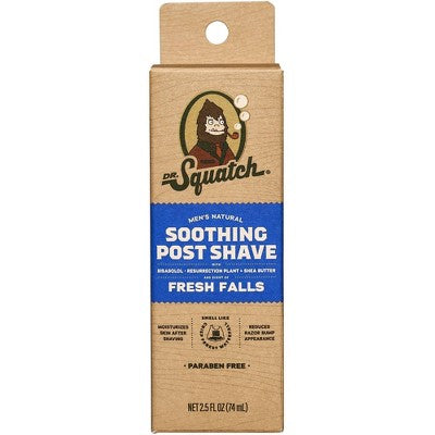 DR. SQUATCH Men's Natural Soothing Post Shave Fresh Falls 2.5 fl oz - Imperfect Box