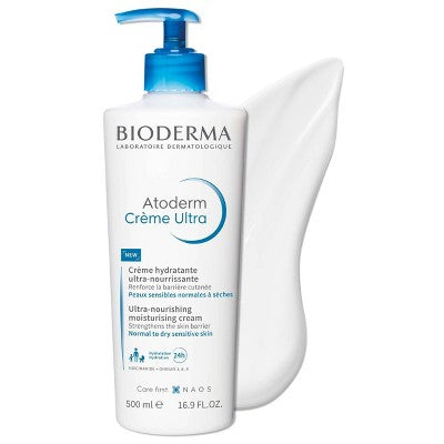 Bioderma Atoderm Ultra Cream Moisturizer 16.9 fl oz - New
