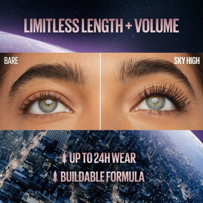 Maybelline Holiday Lashes Lash Sensational Sky High Mascara Duo Gift Set 2pc - Imperfect Box