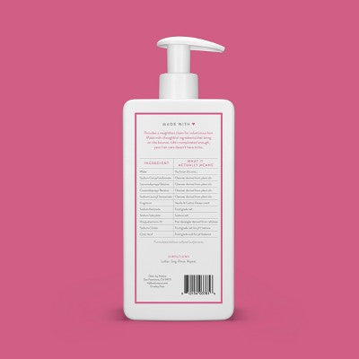 Native Fall Seasonal Vanilla & Cactus Flower Volumizing Shampoo 16.5 fl oz - Imperfect Container