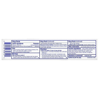 Sensodyne Clinical White Stain Protector Toothpaste 3.4oz/3pk - New