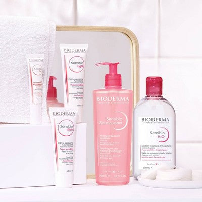 Bioderma Sensibio H2O Micellar Water Makeup Remover 16.9 fl oz/2pk - New
