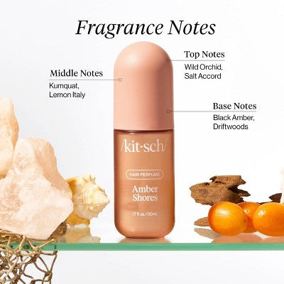 Kitsch Hair Perfume Mists Amber Shores  1.7 fl oz - New