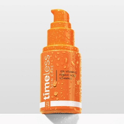 Timeless Skin Care 10% Vitamin C + E Ferulic Acid Face Serum 1 fl oz - New