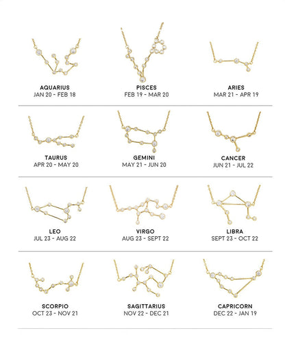 Sterling Silver 'When Stars Align' Constellation Necklace