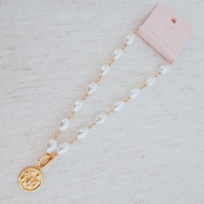 Golden Bee Baroque Necklace