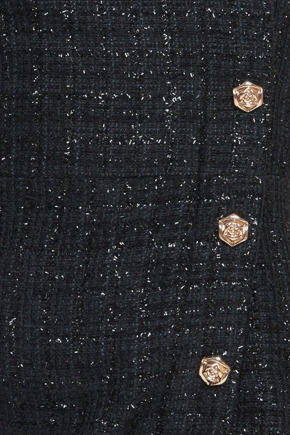 CITYLIGHT SPARK TWEED MINI DRESS