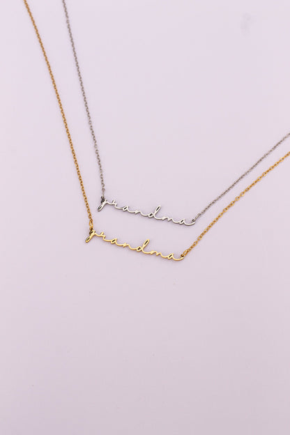 "Grandma" Necklace