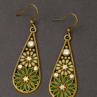 Beautiful Colorful Drop Earrings - Several Colors