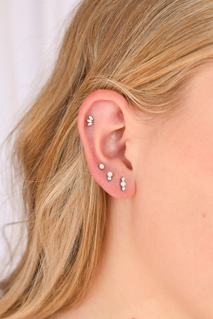 Ophelia Flat Back Stud