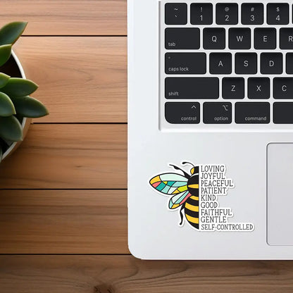 Fruit of the Spirit Christian Sticker | Cute, Colorful, Bees