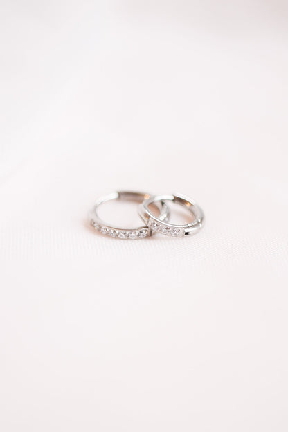 Micro Crystal Hoop