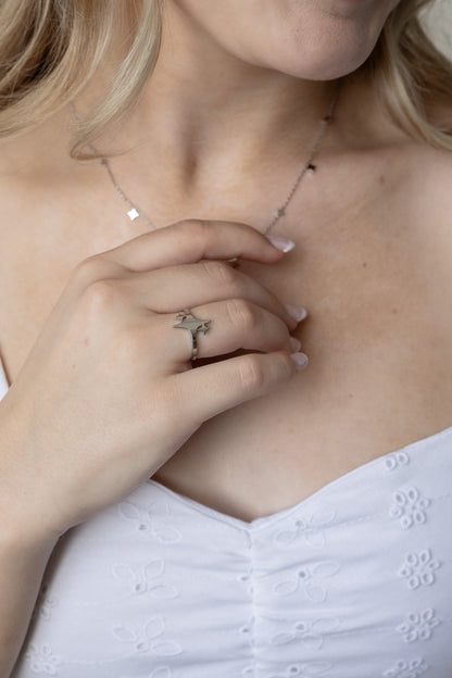 Evangeline Adjustable Ring
