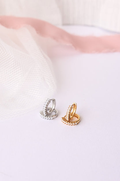 Pearl Mini Hoop