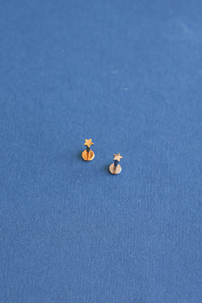 Mini Star Flat Back Stud