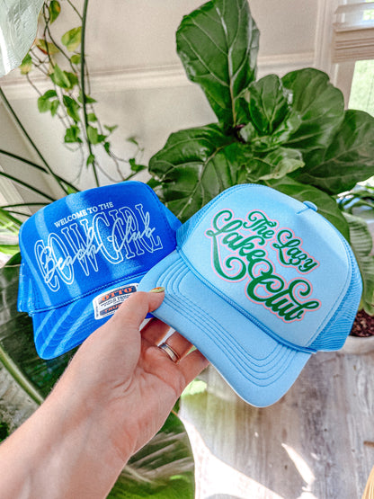 Underground Original Design: Lazy Lake Days Club, Summer Trucker Hat