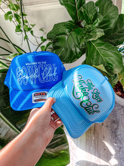 Underground Original Design: Lazy Lake Days Club, Summer Trucker Hat