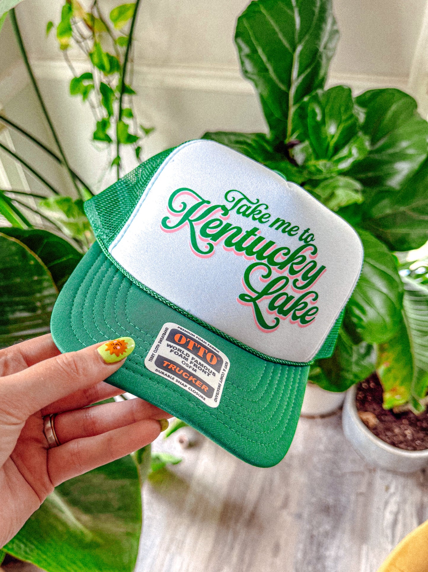 Underground Original Design: Take me to Kentucky Lake, Summer Trucker Hat