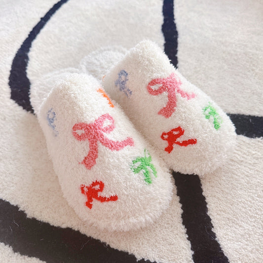 Bow Field Cozy Lounge Slipper