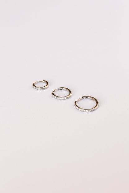 Micro Crystal Hoop