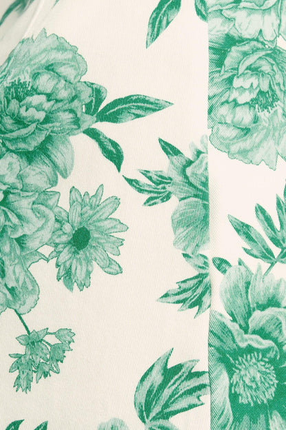 BOTANICAL POP WOVEN SKORT