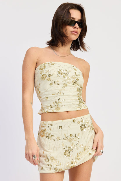 Iris Tube Top