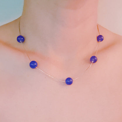 Indigo Motion Necklace
