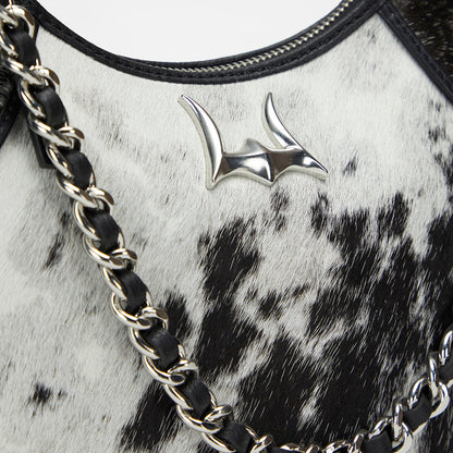 Loyal West LUEVE HAIRON LEATHER BAG