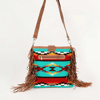Loyal West Long Chap Cowhide Tassle Bag