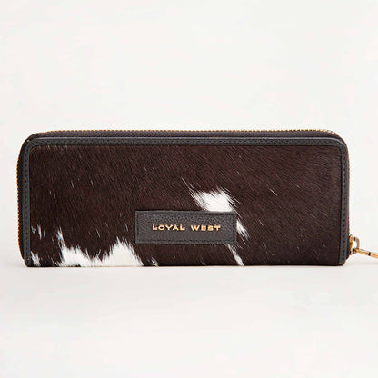 Loyal West Ranch Road Cowhide Jewellery Case