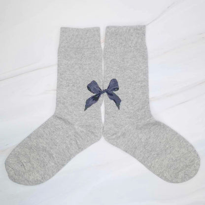 Lovely Bow On The Back Socks Set Of 3