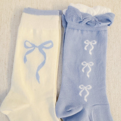 Lovely Bows Socks Set Of 2
