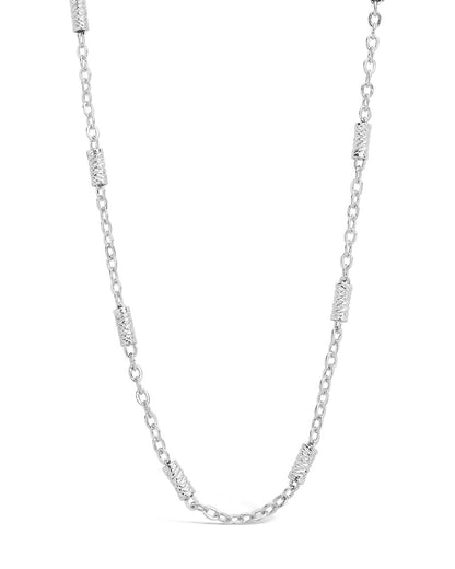 Delicate Textured Station Sunglass Chain