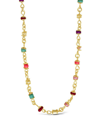 Multicolor Beaded Station Sunglass Chain