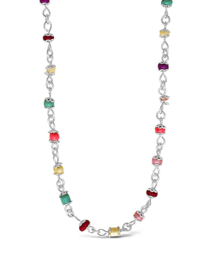 Multicolor Beaded Station Sunglass Chain