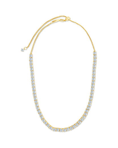 Jadon Adjustable CZ Tennis Necklace